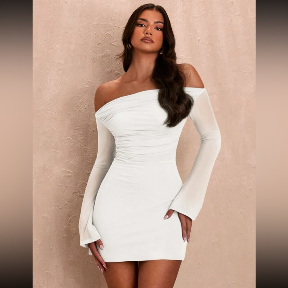 Off The Shoulder Mini Dress